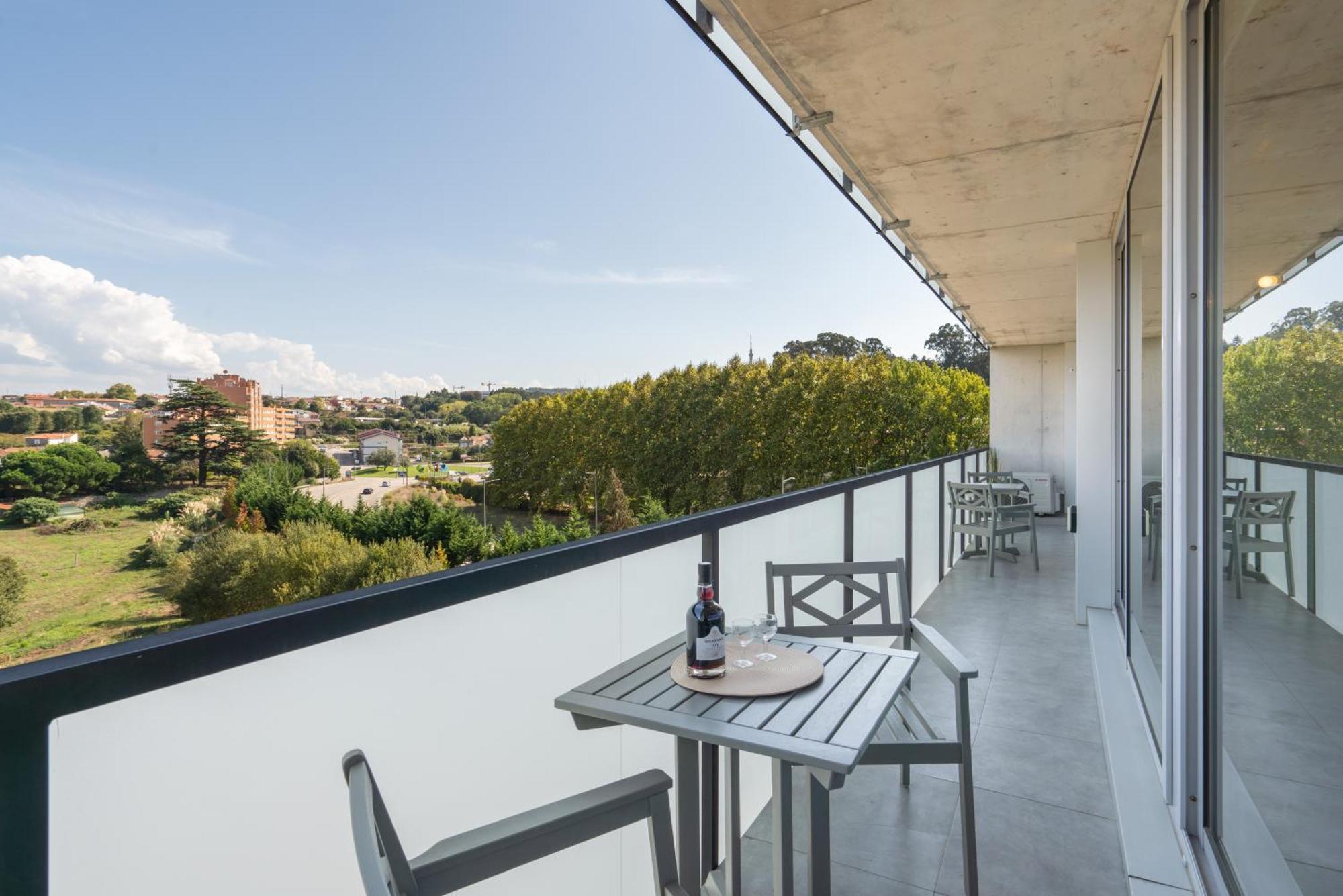 Host Wise - Luxurious Impressive Apartment - Balcony And Pool Vila Nova de Gaia Zimmer foto