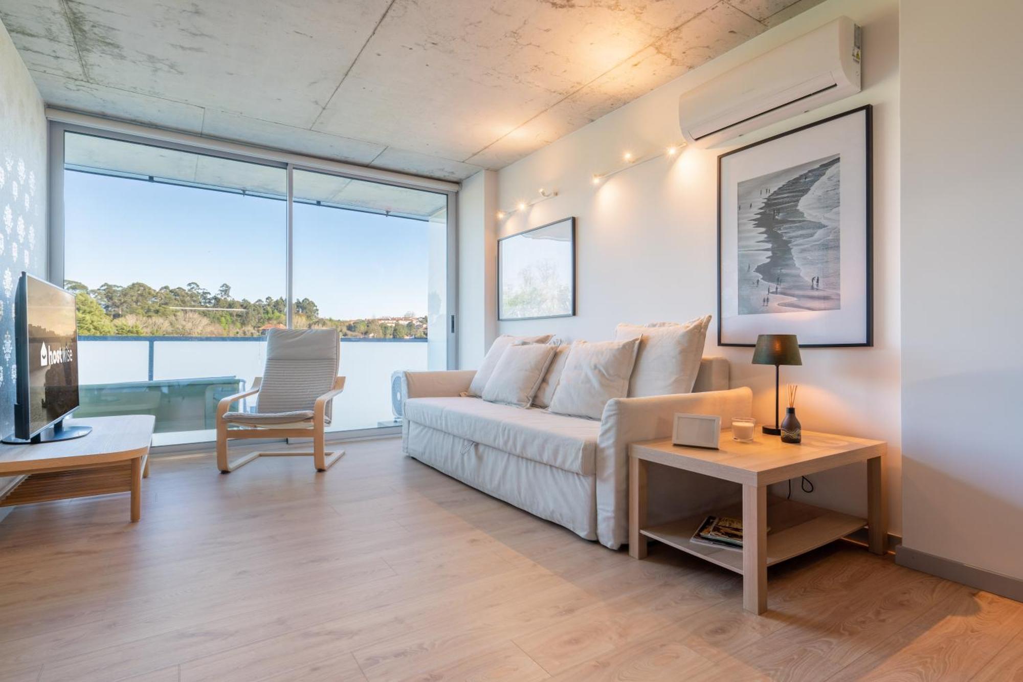 Host Wise - Luxurious Impressive Apartment - Balcony And Pool Vila Nova de Gaia Zimmer foto